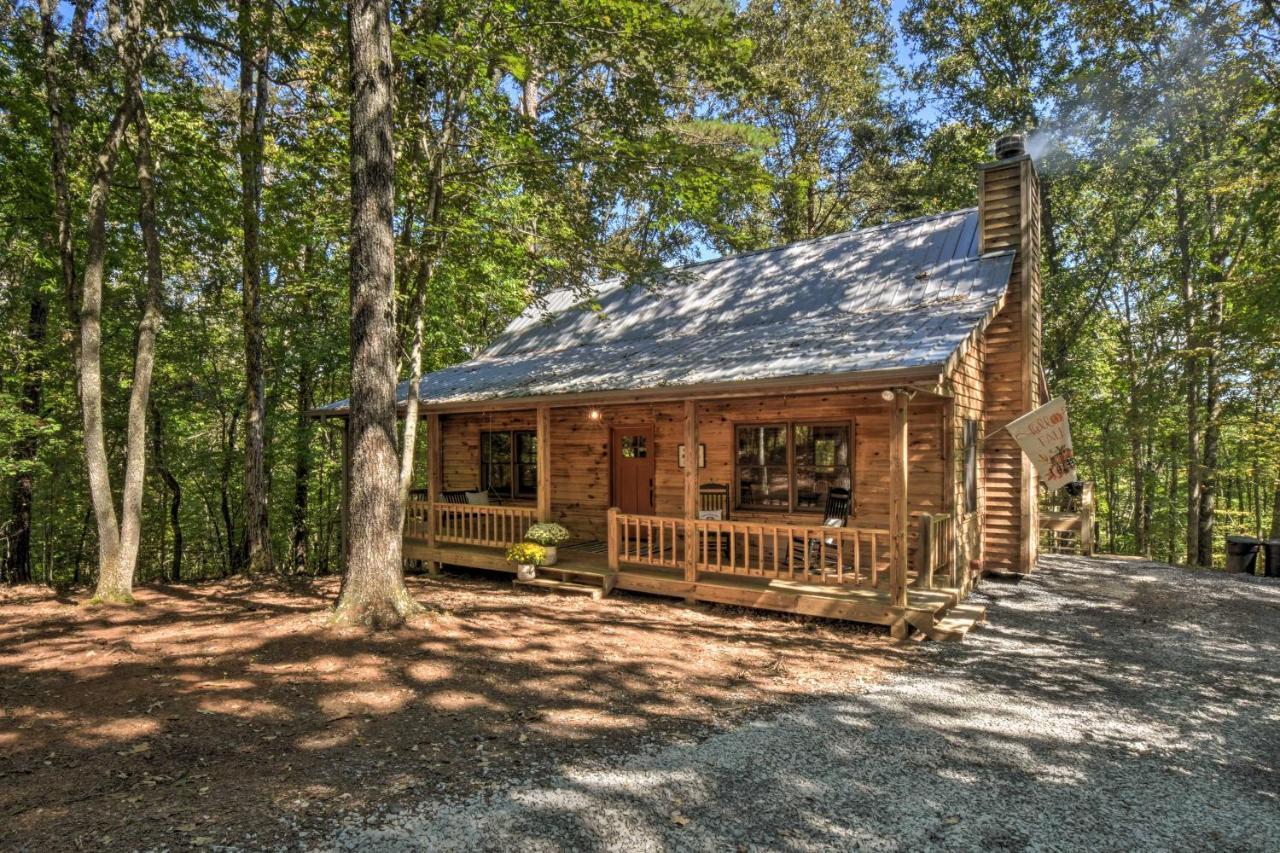 Blue Ridge Cabin Hot Tub, Fire Pit And Grill! Villa Exterior photo